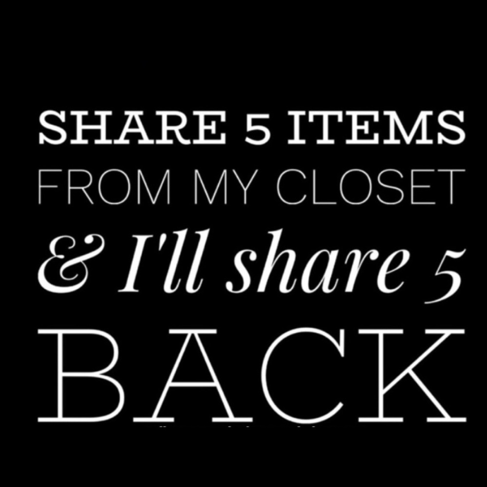 I’ll share if you share